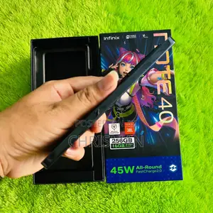 New Infinix Note 40 Pro 5G 256 GB Black