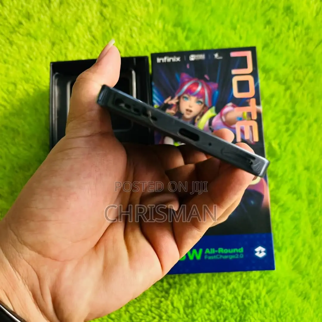 New Infinix Note 40 Pro 5G 256 GB Black