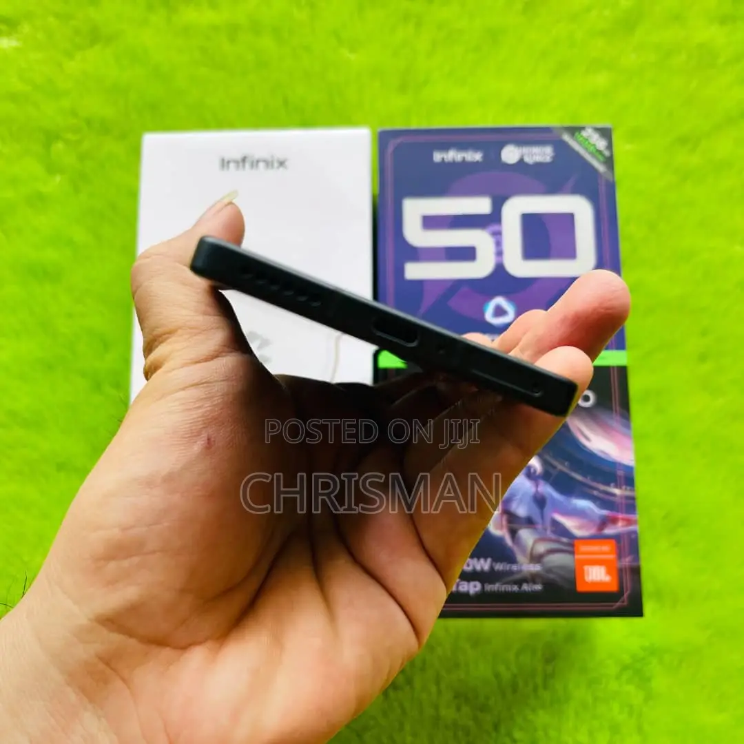 New Infinix Note 50 Pro 256 GB Black