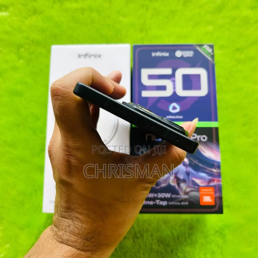 New Infinix Note 50 Pro 256 GB Black