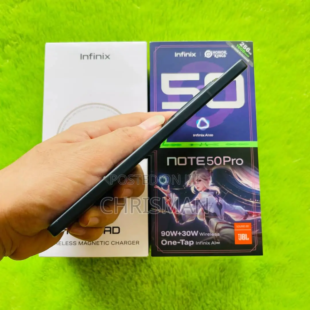 New Infinix Note 50 Pro 256 GB Black