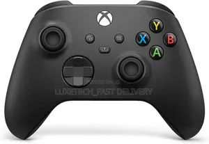 Xbox Wireless Controller Carbon Black – Series X|S, One, PC, Bluetooth