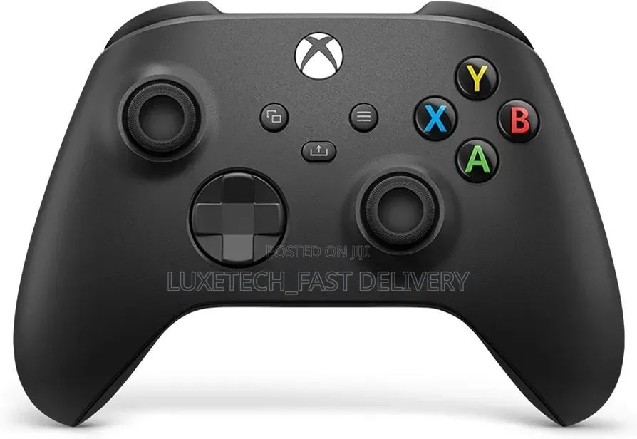 Xbox Wireless Controller Carbon Black – Series X|S, One, PC, Bluetooth