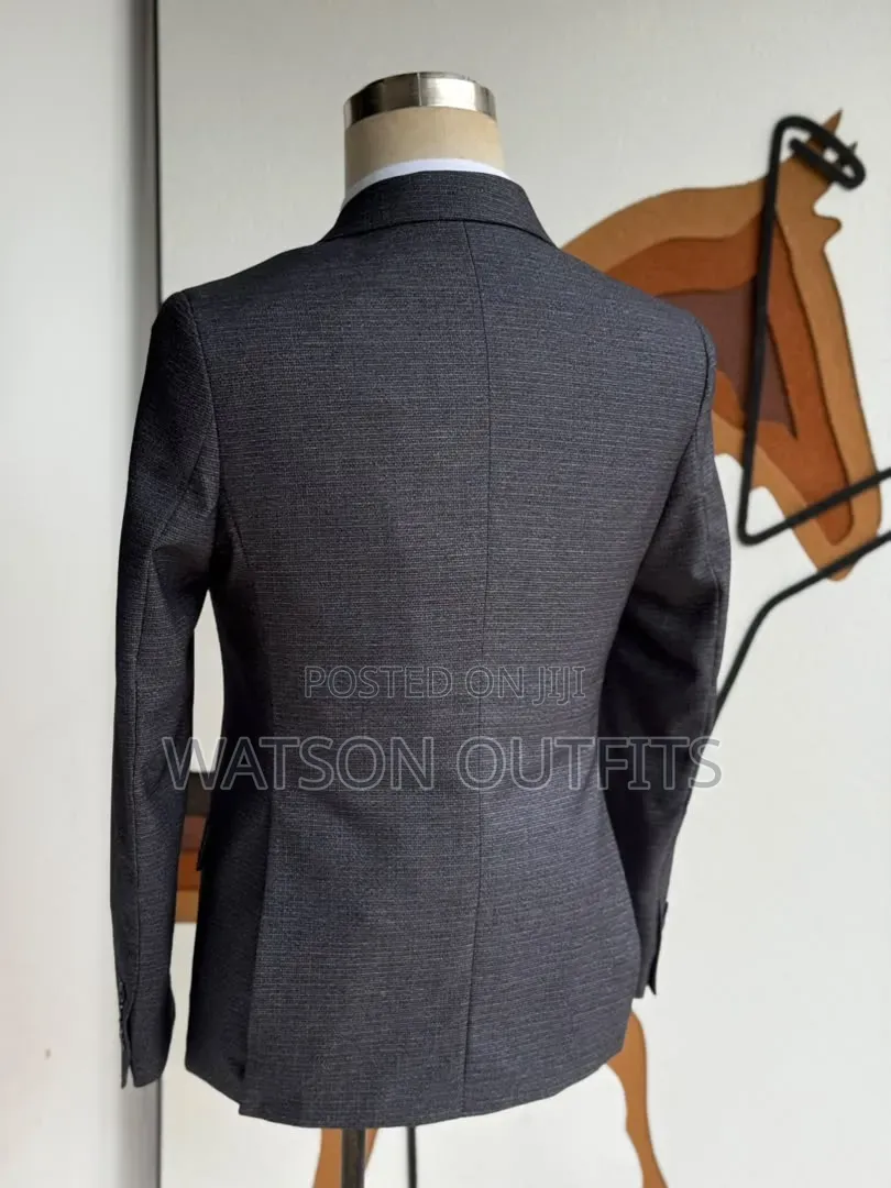 3 Colours Maroon Dark Grey and Dark Blue Men's Suits Turkey Materials