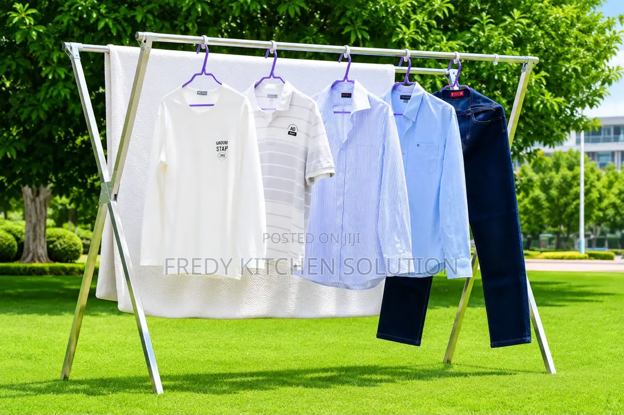 *#Stainless Steel Clothes Drying Stand* Dimensions:130*50*160cm *