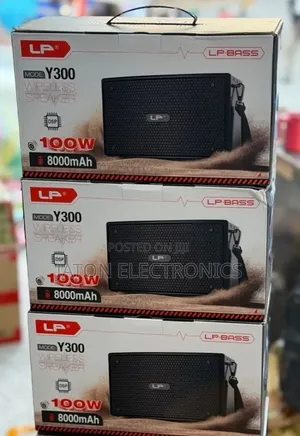 Lp Super Bass Wireless Speaker Y300 100watts