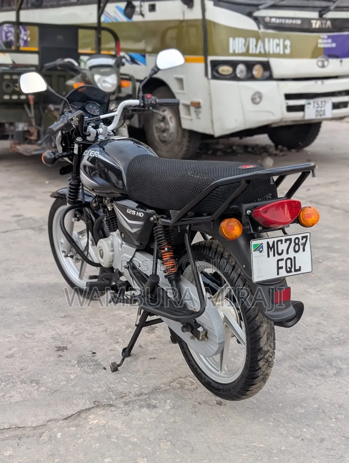 Bajaj Boxer 125 2026 Black