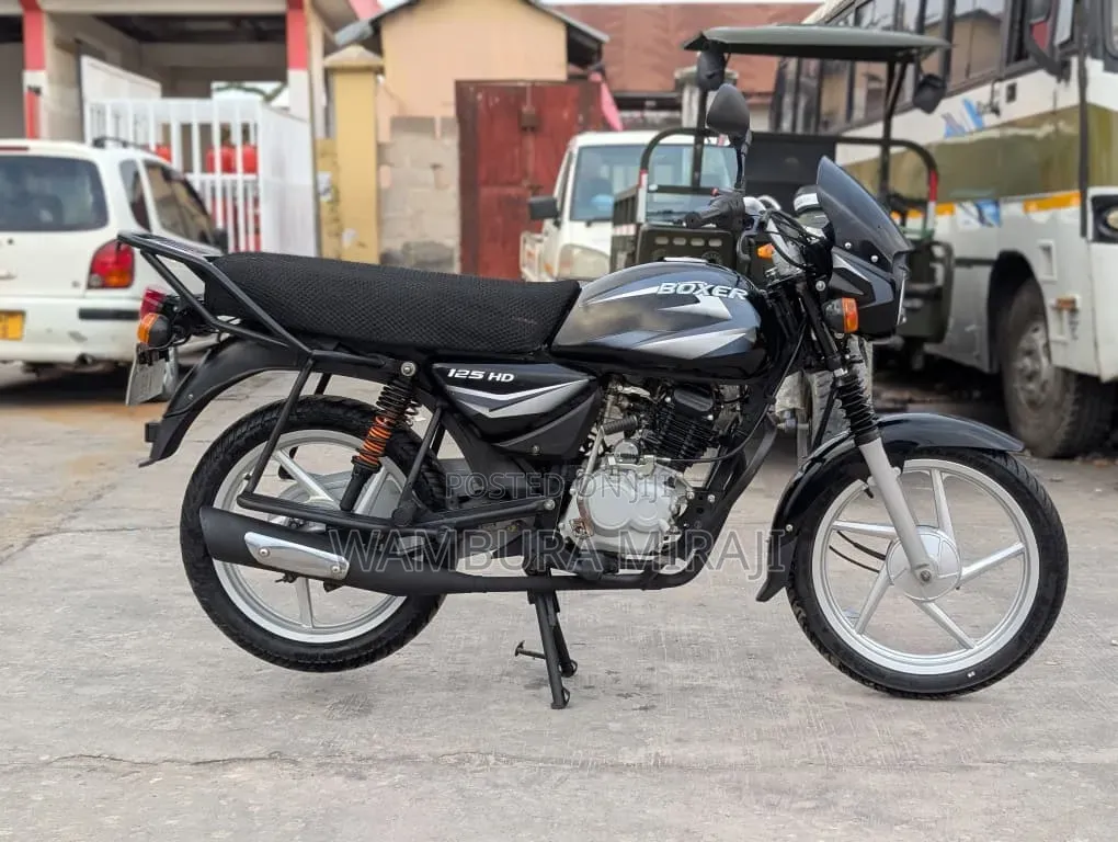Bajaj Boxer 125 2026 Black