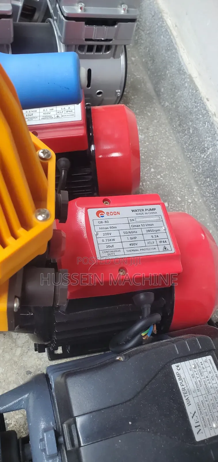 Surface Water Pump 1.0HP Edon Brand