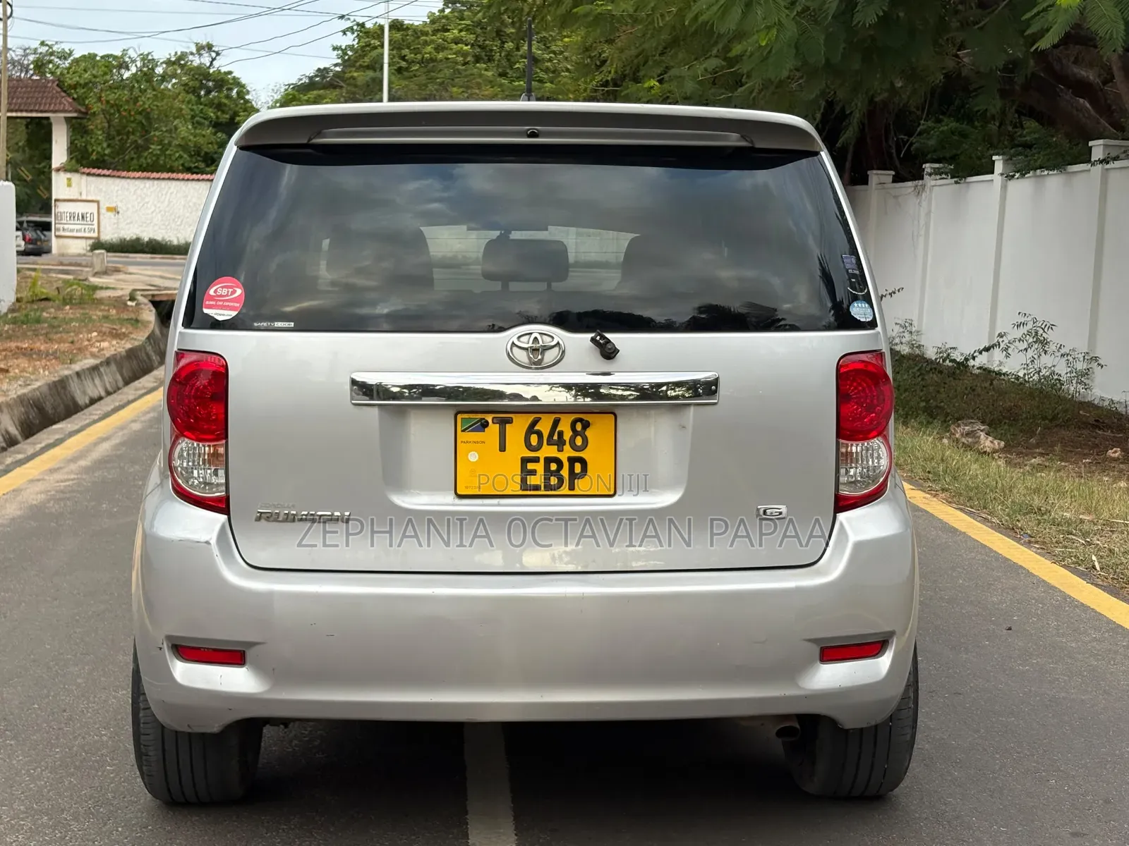 Toyota Corolla Rumion 2008 Silver