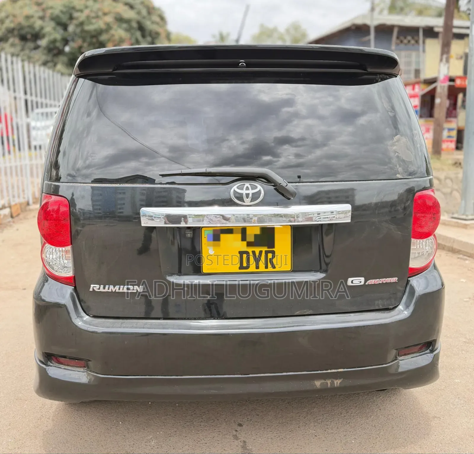Toyota Corolla Rumion 2008 Black