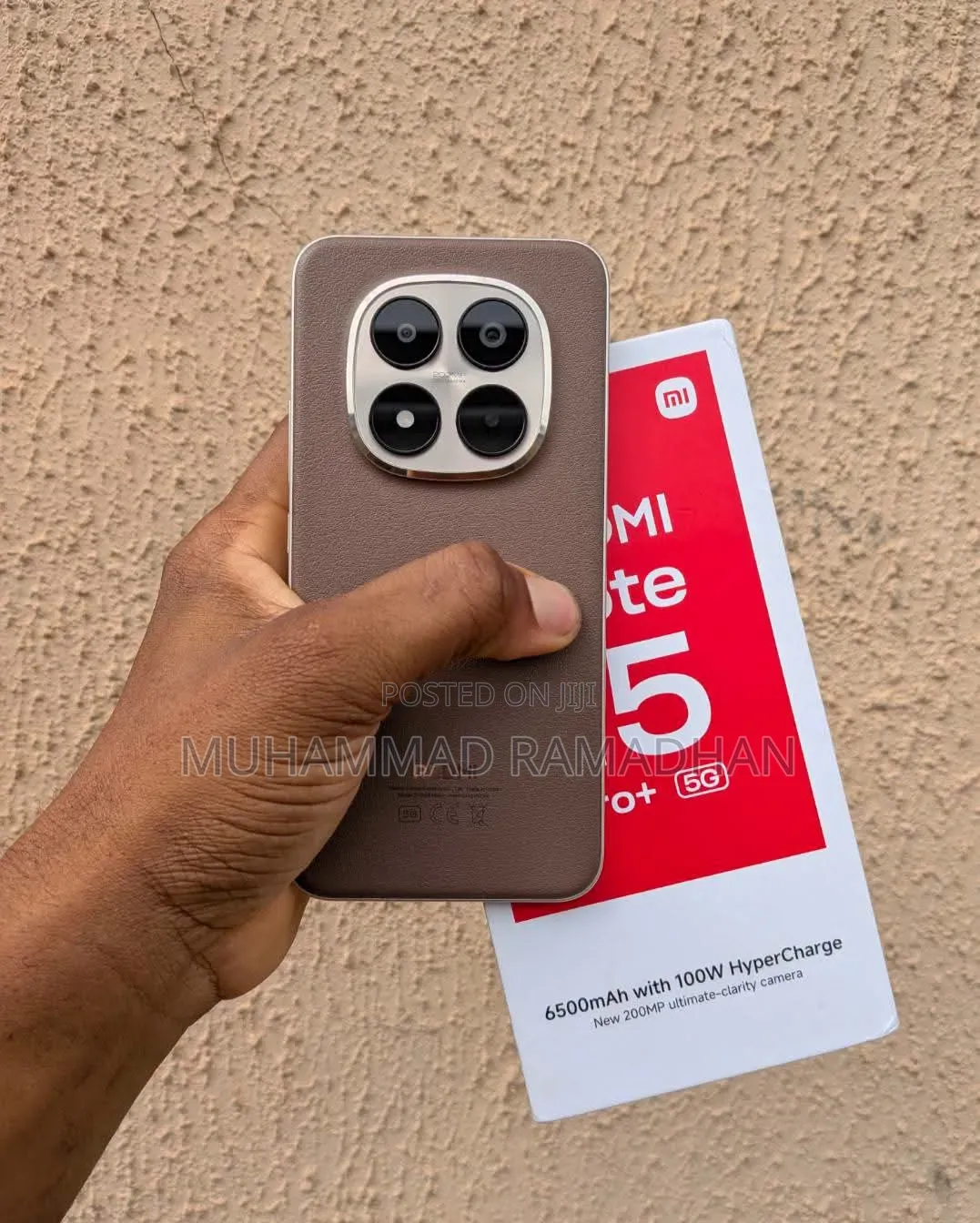 New Xiaomi Redmi Note 15 Pro+ 256 GB Black