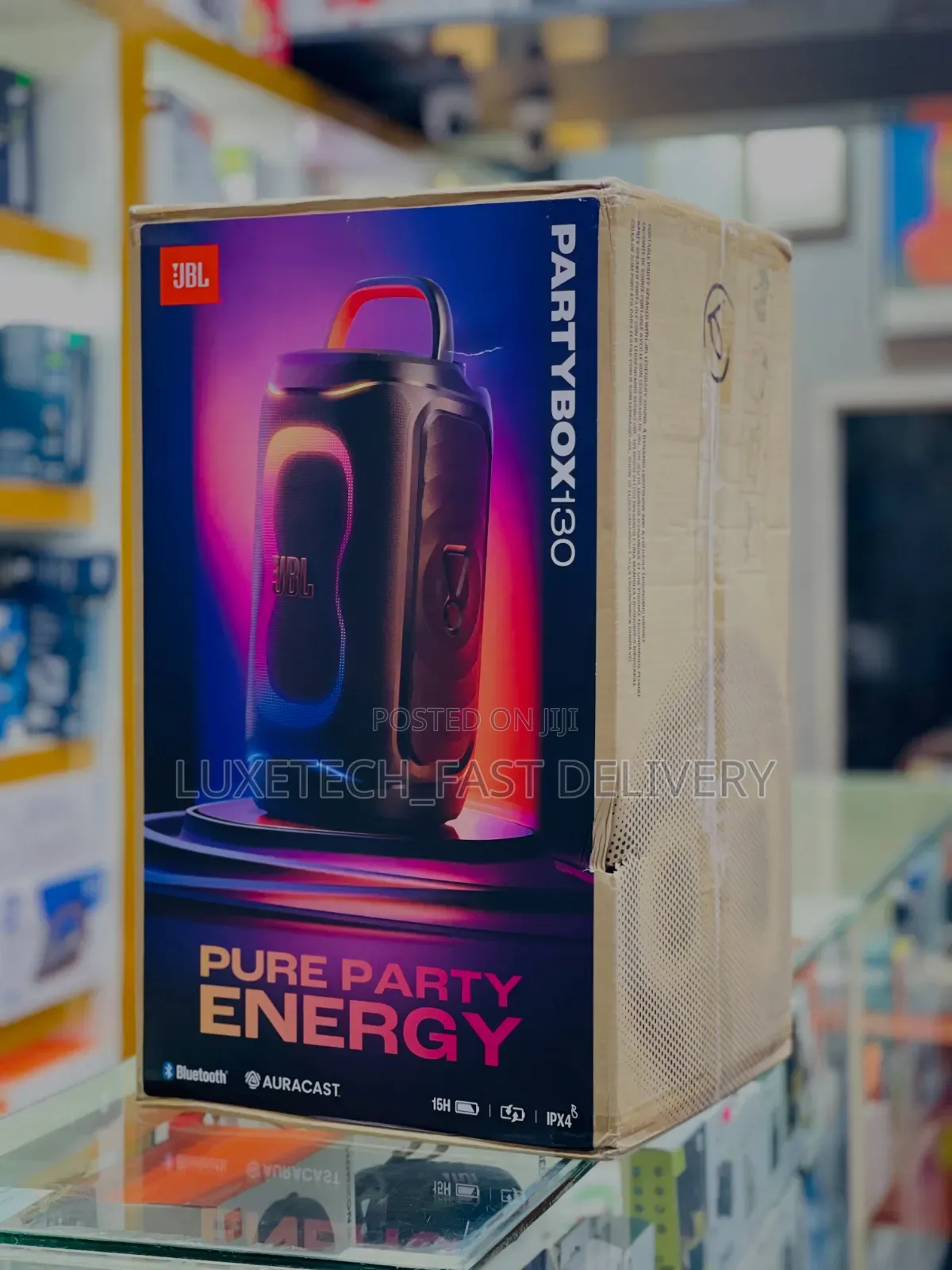 JBL PartyBox 130 Bluetooth Party Speaker 200W (Rechargeable)