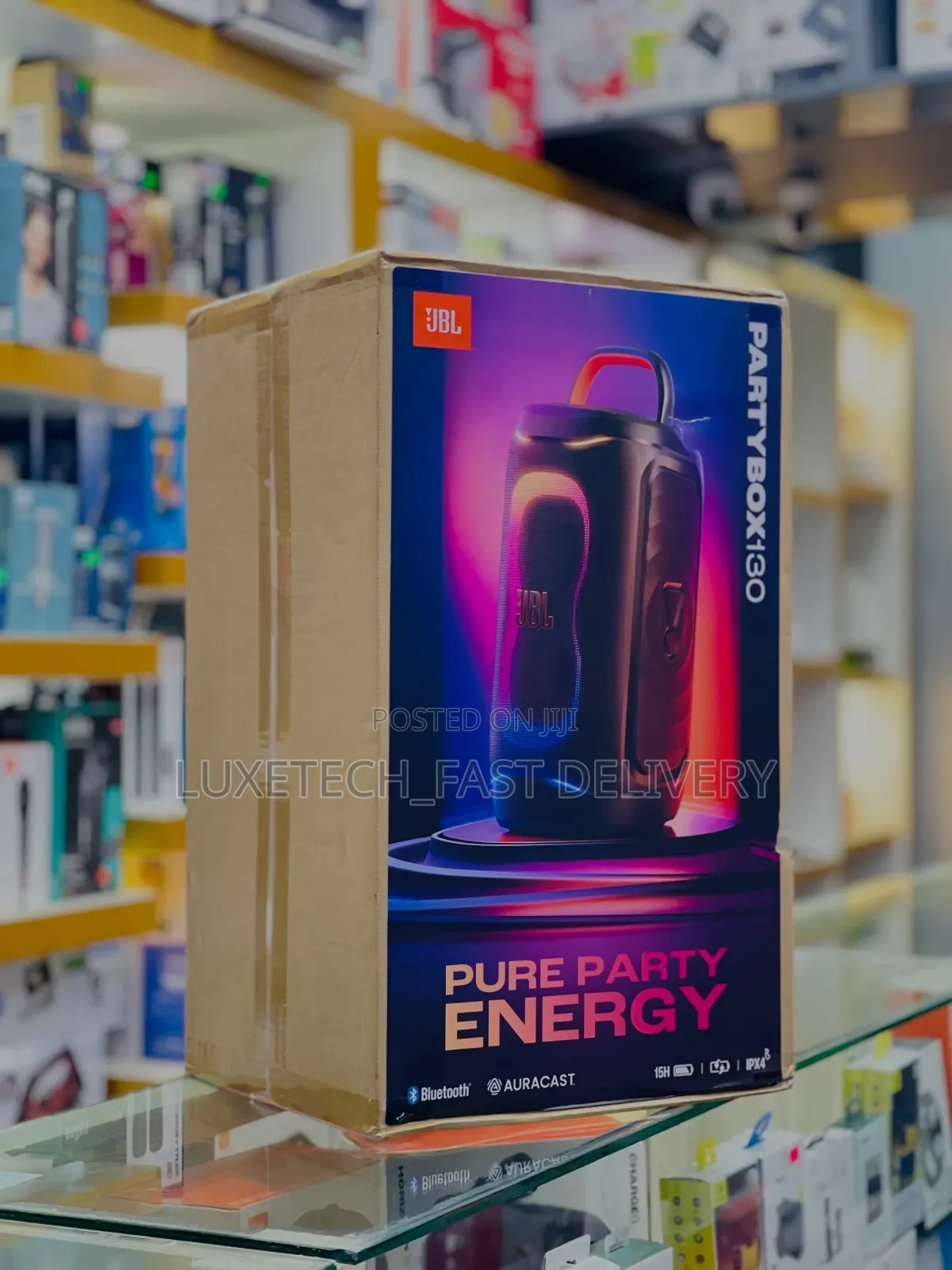JBL PartyBox 130 Bluetooth Party Speaker 200W (Rechargeable)
