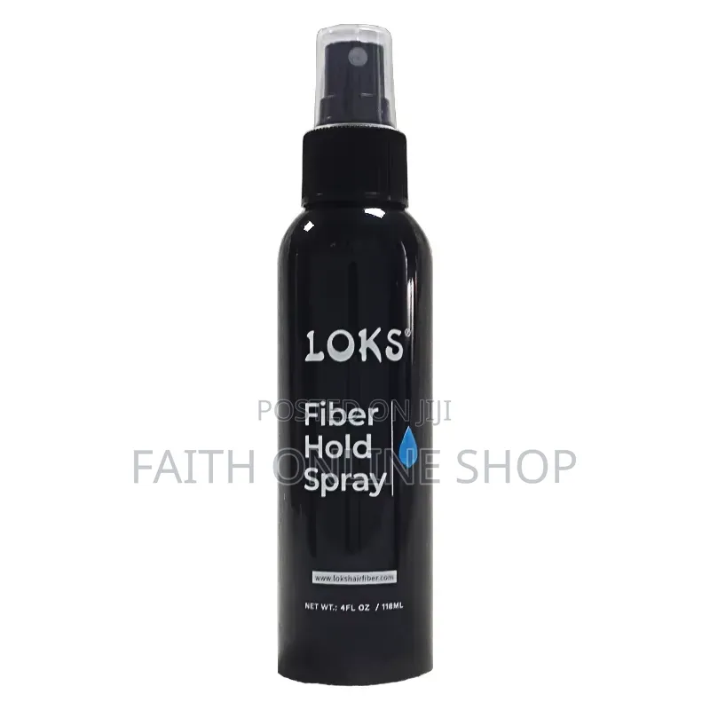 LOKS Fiber Hold Spray for Hair Building Fibers – 118ml