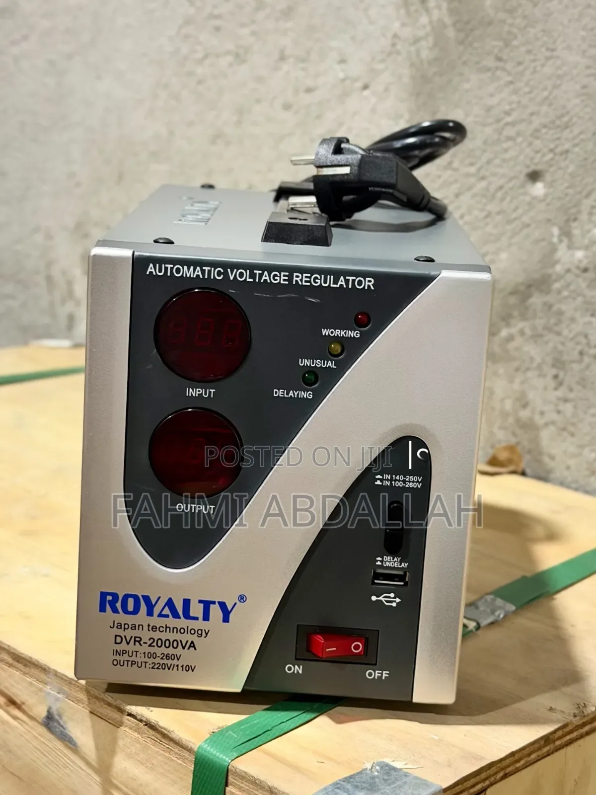 Royalty 5000VA (5kVA) Automatic Voltage Regulator Stabilizer