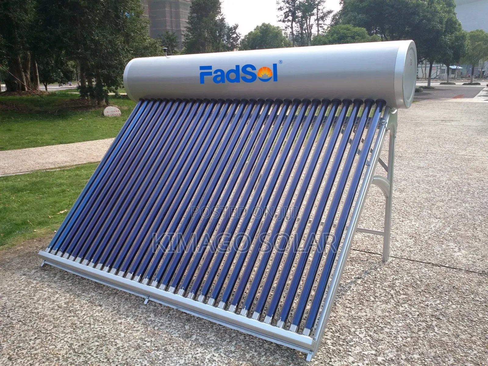 Commercial 300L Solar Water Heater Fadsol 30 Tubes