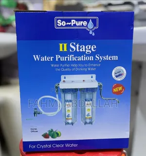 Brand New 10-Inch Double Water Filter System - Clean Safe Water