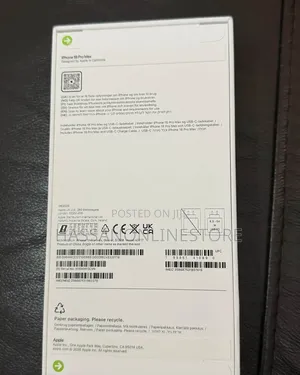New Apple iPhone 18 Pro Max 512 GB Blue