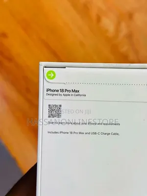 New Apple iPhone 18 Pro Max 1 TB Black