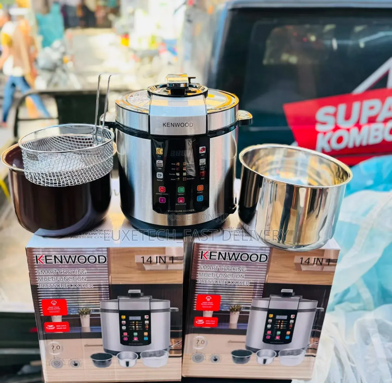 Kenwood 14-in-1 Smart Multifunction Pressure Cooker 7L – Digital