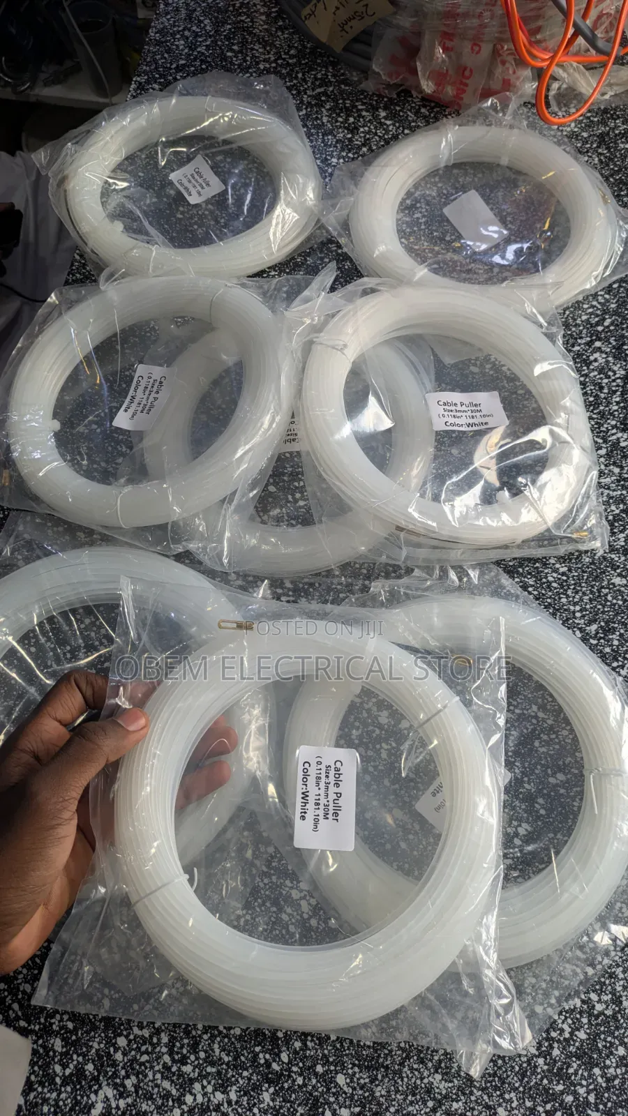 Nylon Fish Tape/Snake Wire 30m