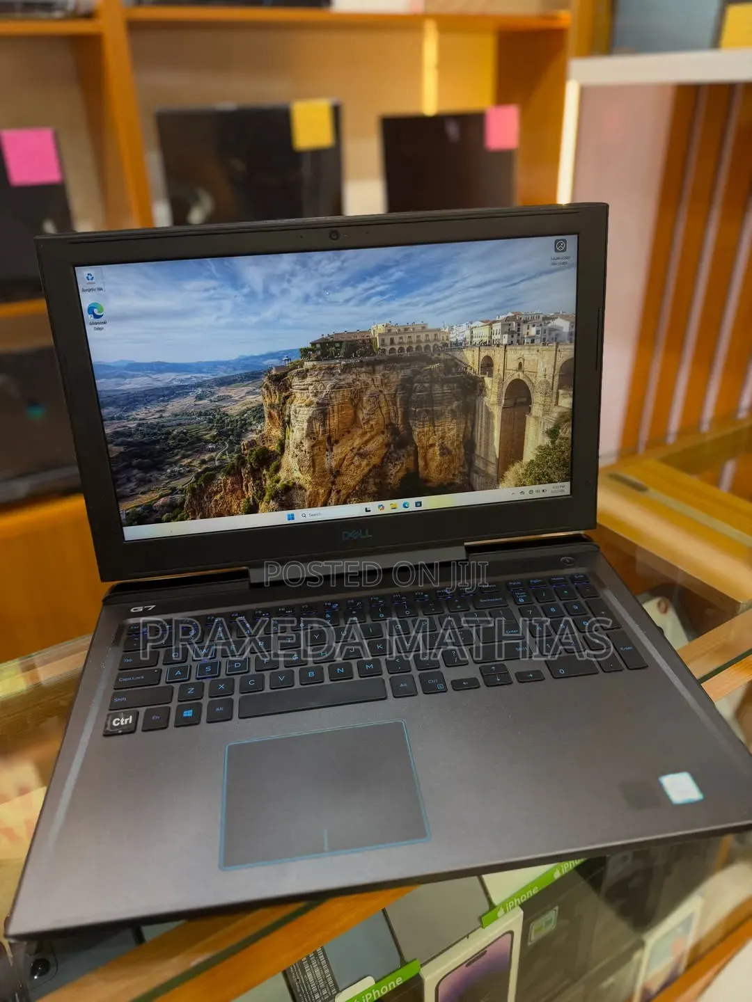 Laptop Dell G7 15 7500 16GB Intel Core i7 SSD 256GB