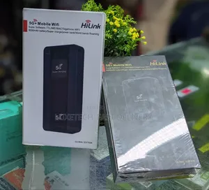 HiLink 5G+ Mobile WiFi Router – 8000mAh Global Hotspot With Power Bank