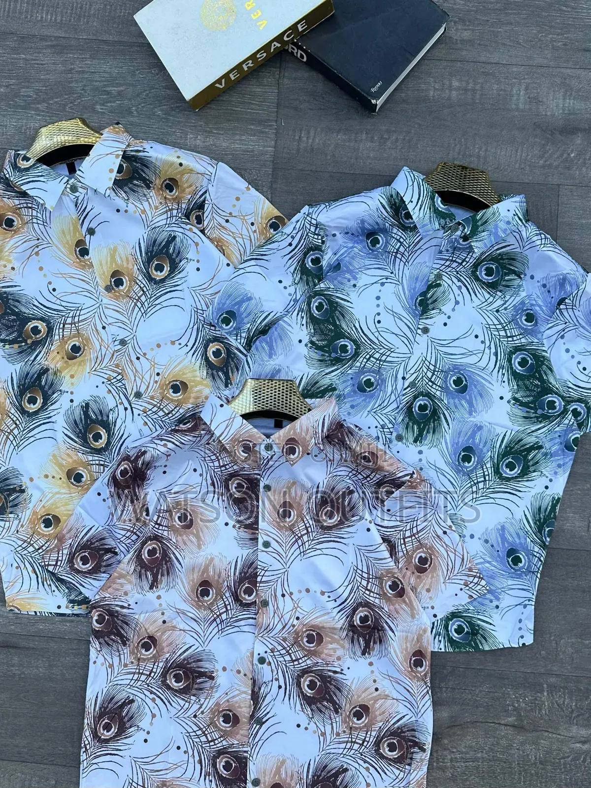 Men's New and Original Shirts Short-Sleeved HOTLY Multi-Coloured