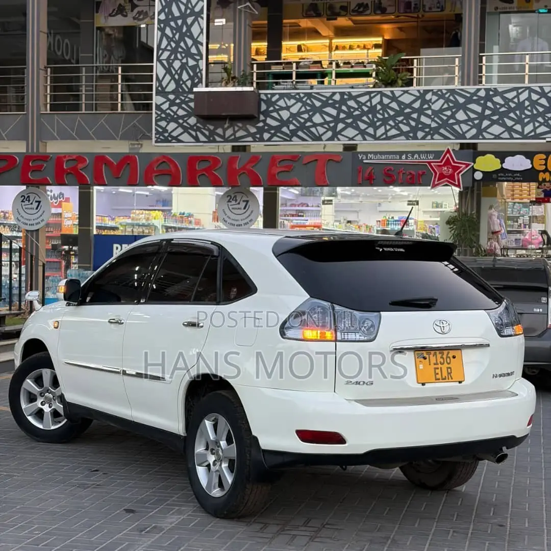 Toyota Harrier 2008 White