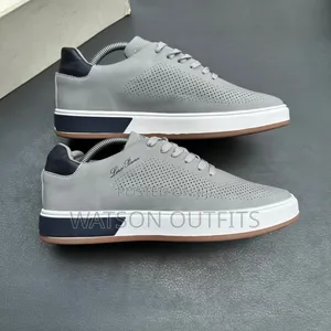 6 Colours Design Lora Piana Brand Men's Leather Sneakers