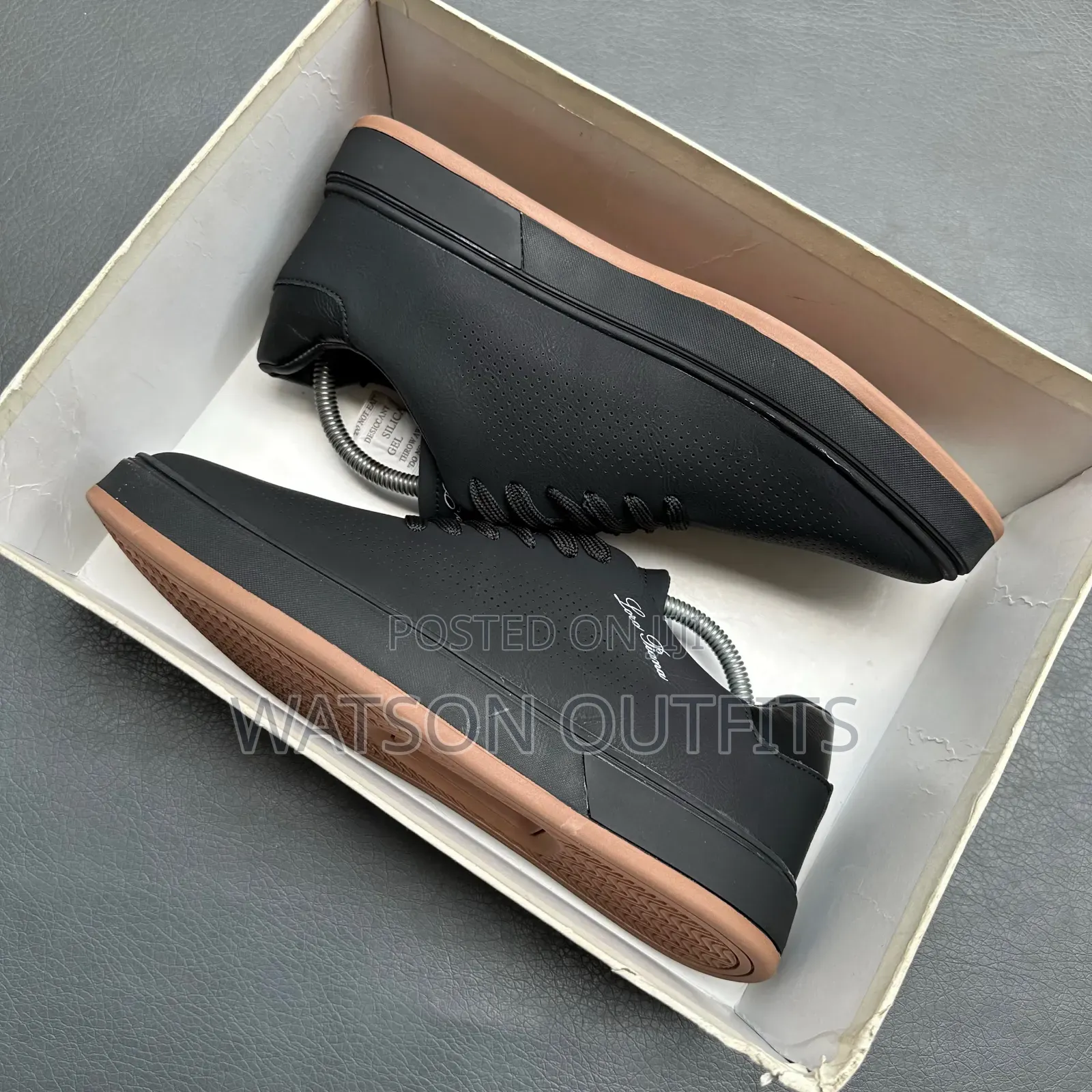 6 Colours Design Lora Piana Brand Men's Leather Sneakers