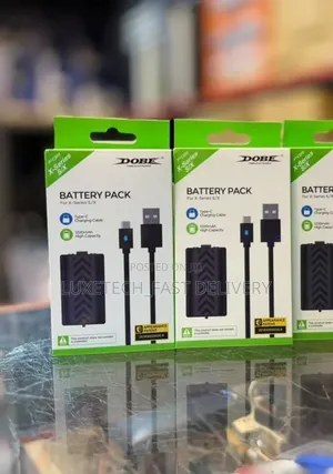 DOBE Xbox Series X|S Rechargeable Battery Pack 1200mAh Charging Kit