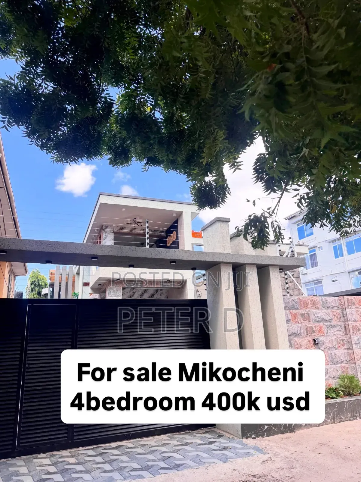Furnished 4bdrm House in Mikocheni for sale