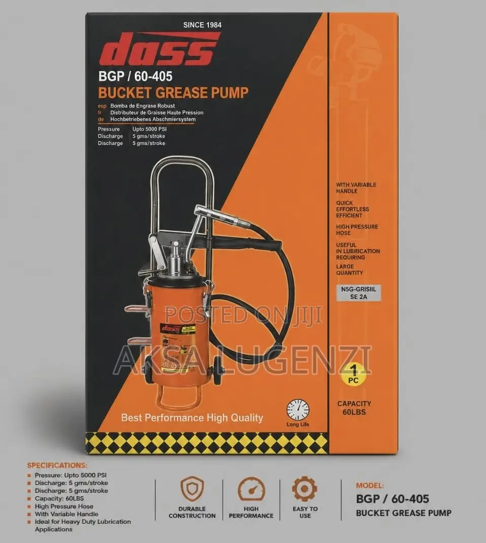Bucket Grease Pump 5kg, 10kg, 15kg , 20kg