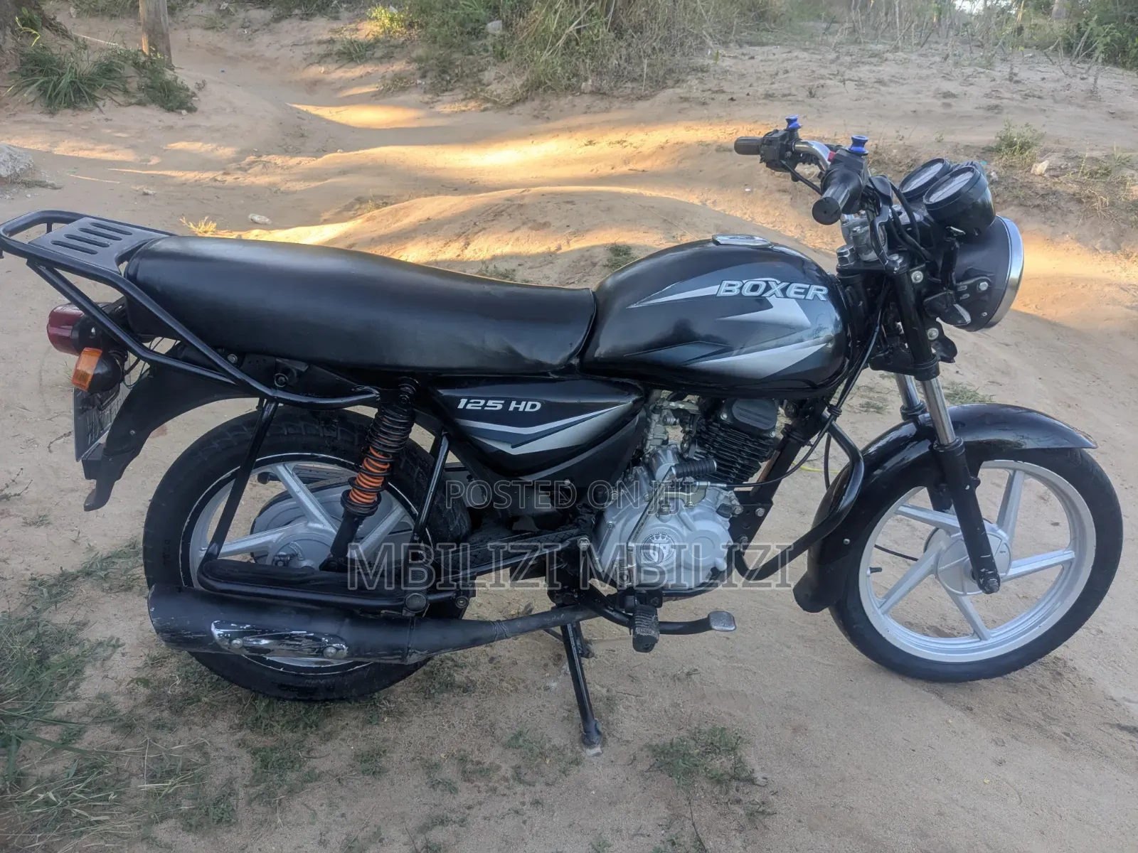 Bajaj Boxer 125 2025 Black