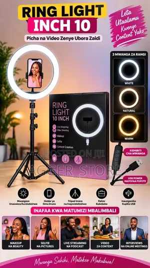 Ring Light 10 Inch