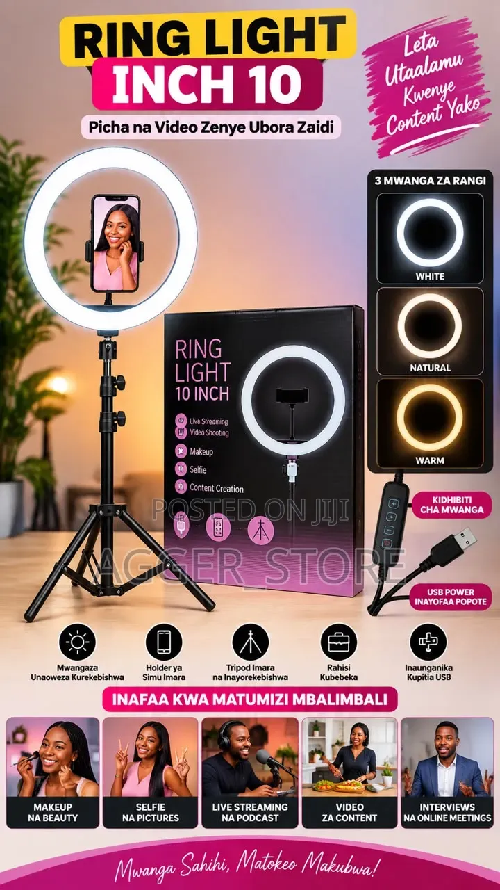 Ring Light 10 Inch
