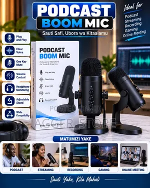 Podcast Boom Mic(USB)