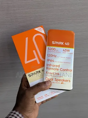 New Tecno Spark 40 256 GB Gray