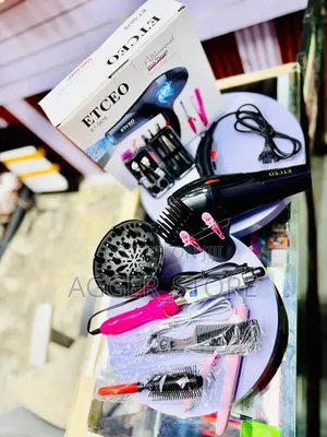 ETCEO ET-5878 Professional Hair Dryer Set