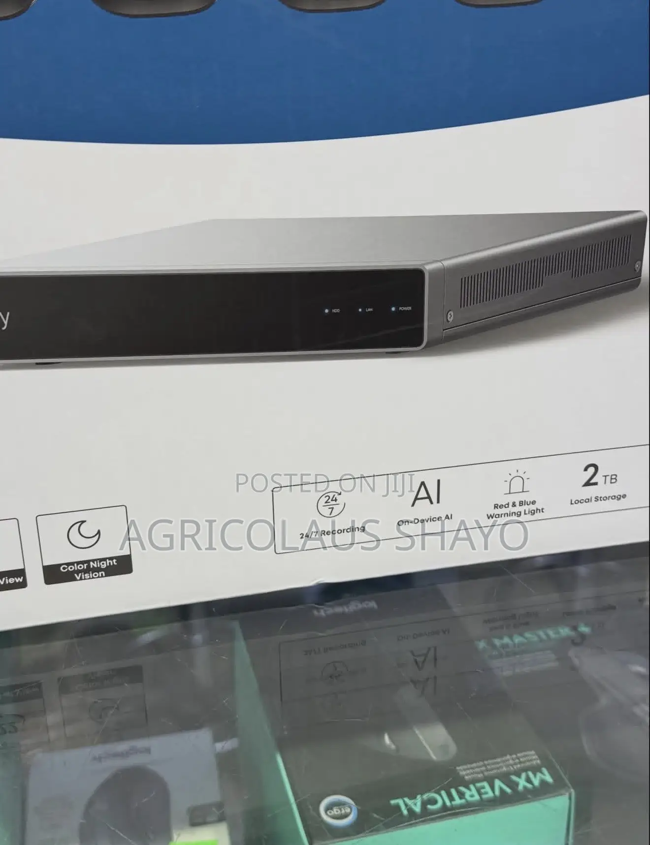 Eufy NVR Security System E40 – UHD 8-Channel NVR With 4 PoE Bullet