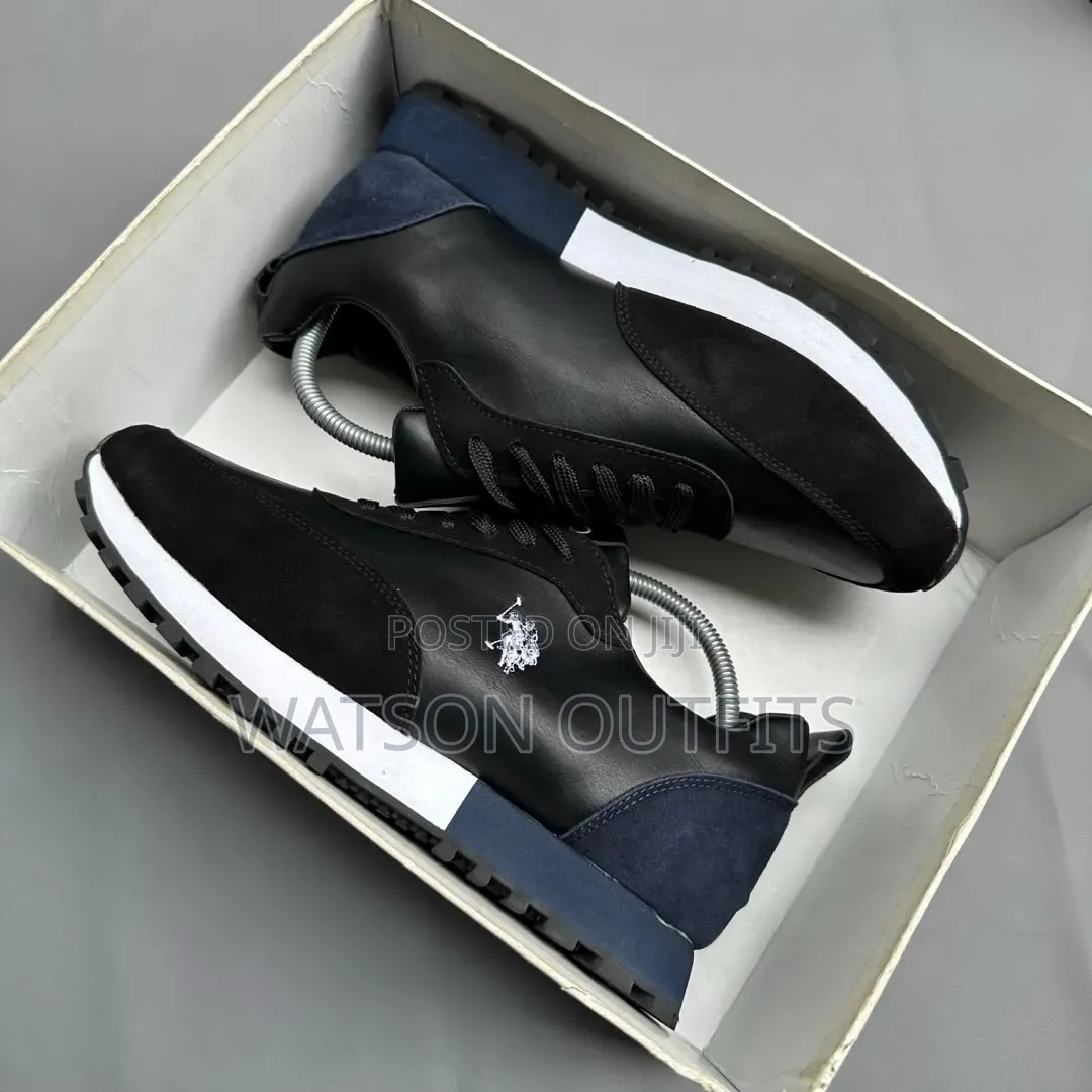 4 Colours Polo Brand Beautiful Design Men's Leather Shoes or Sneakers