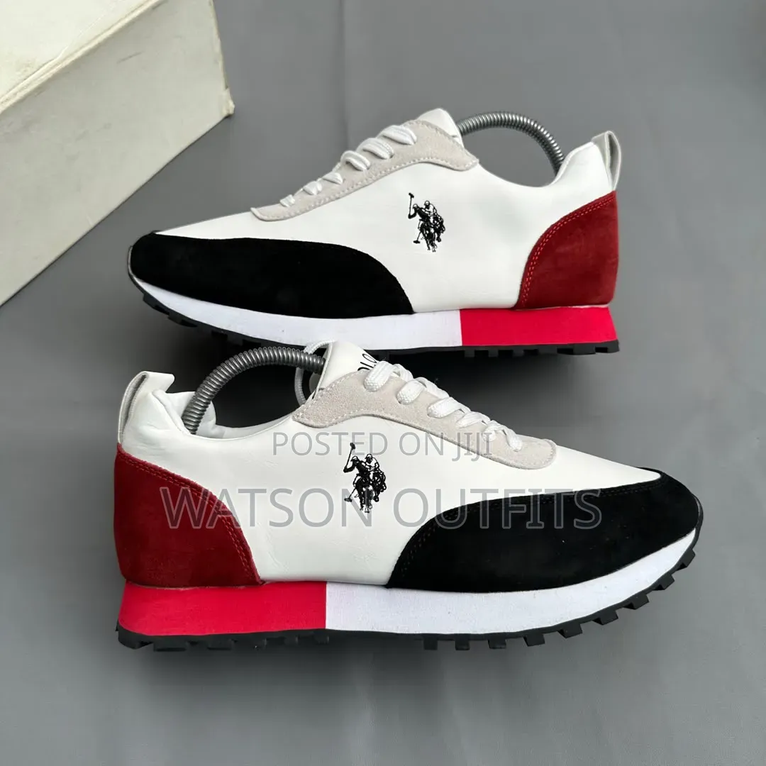 4 Colours Polo Brand Beautiful Design Men's Leather Shoes or Sneakers
