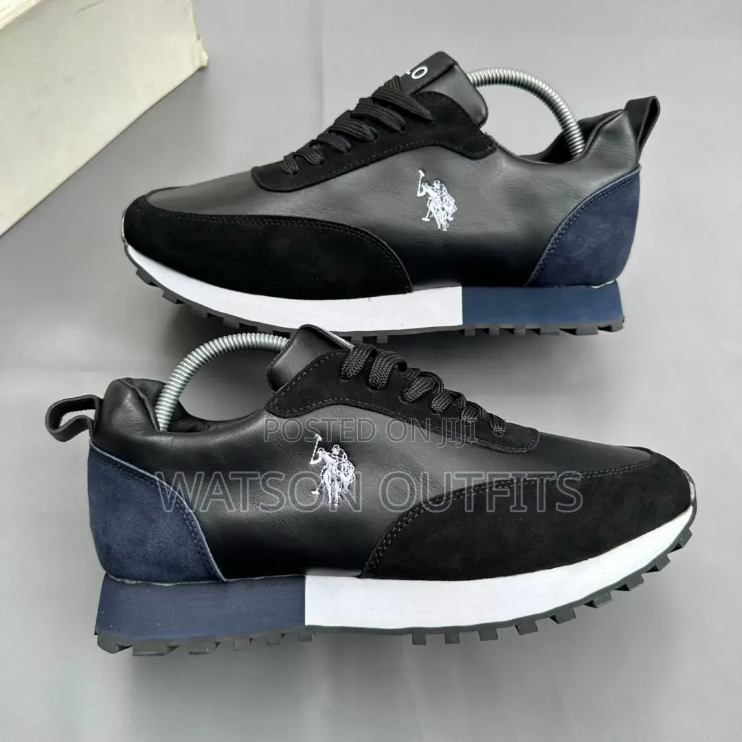 4 Colours Polo Brand Beautiful Design Men's Leather Shoes or Sneakers