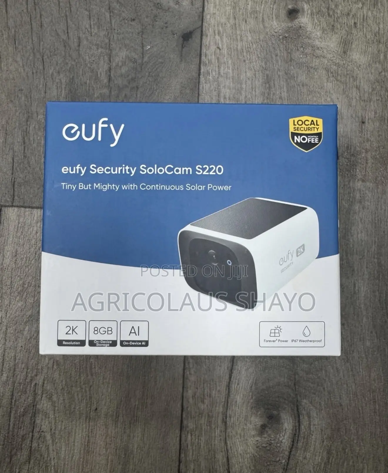 Eufy Security SoloCam S220 – Solar Powered Outdoor Camera