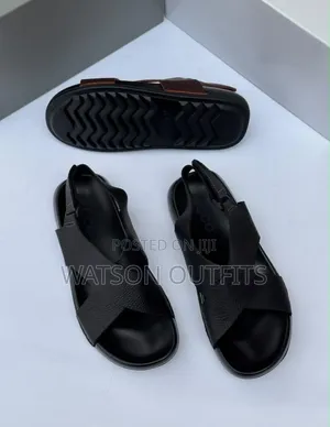 Ecco Brand 2 Colours Sendo Za Kiume or Men's Leather Sandals