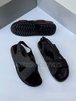 Ecco Brand 2 Colours Sendo Za Kiume or Men's Leather Sandals