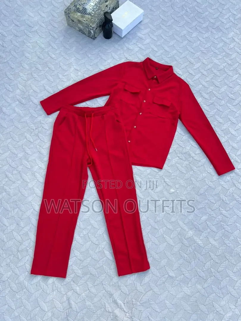Men's New and Original Fulls Wear Long Sleeved Shirts and Trousers