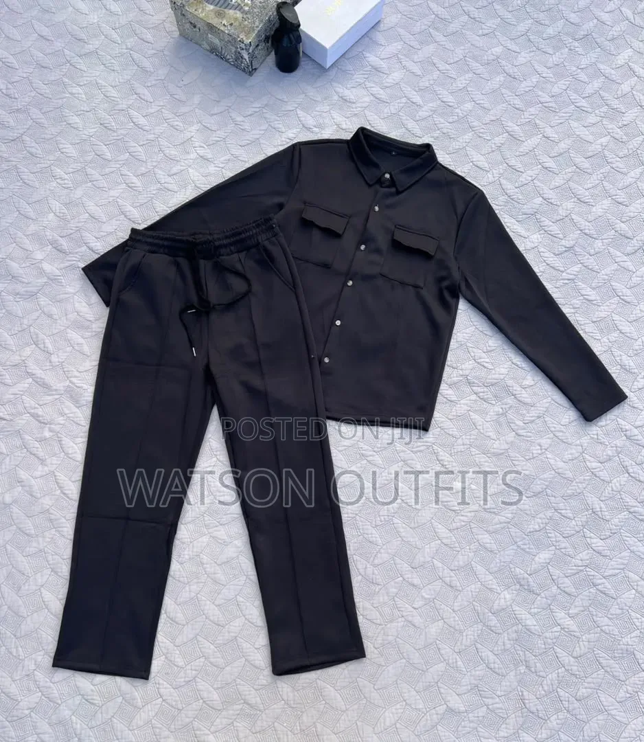 Men's New and Original Fulls Wear Long Sleeved Shirts and Trousers